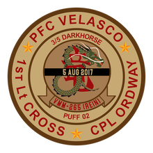 Load image into Gallery viewer, TWF Memorial Patch Stickers