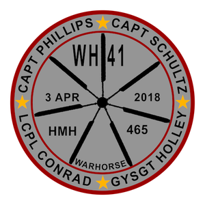TWF Memorial Patch Stickers