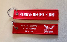 Load image into Gallery viewer, TWF’s Remove Before Flight Keychain